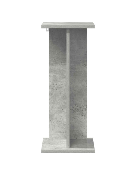 Supporto per piante 2 pcs Grigio Cemento 25 x 25,5 x 60,5 cm