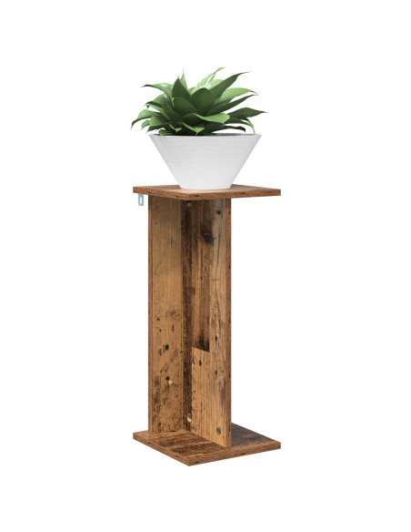Supporto per piante 2 pcs Legno vecchio 25 x 25,5 x 60,5 cm
