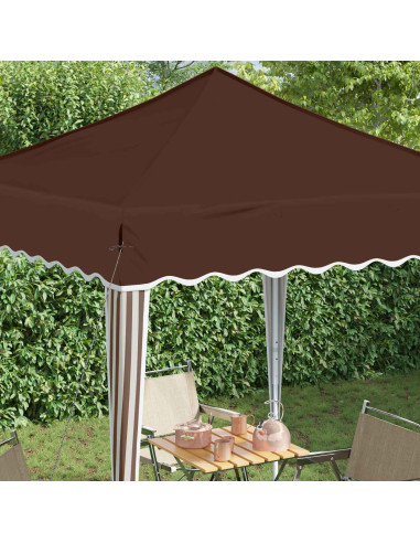 Tenda per feste a pop-up Marrone 195 x 195 x 245 cm