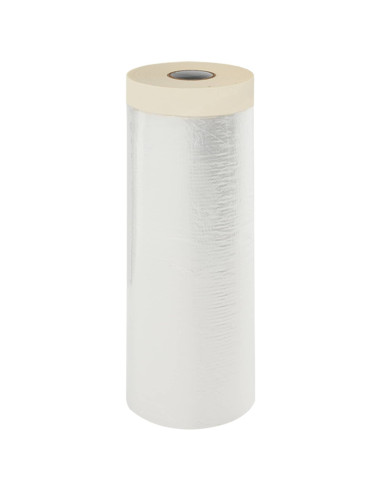 Telo per Polvere con Nastro Adesivo 12 pcs 210 x 2000 cm HDPE