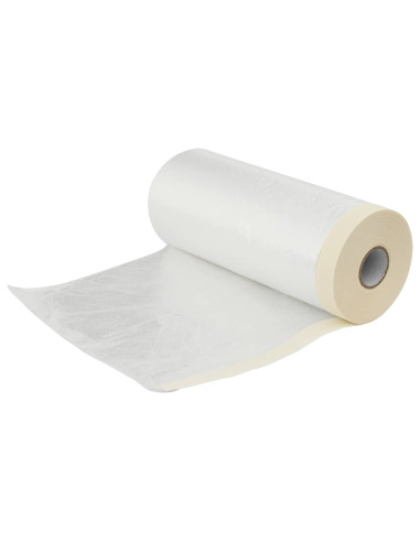 Telo per Polvere con Nastro Adesivo 12 pcs 240 x 2000 cm HDPE