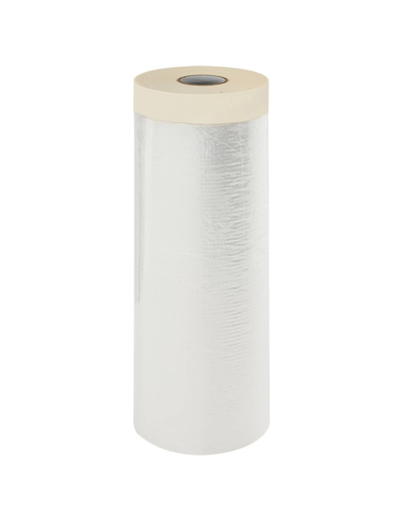 Telo per Polvere con Nastro Adesivo 12 pcs 270 x 1600 cm HDPE