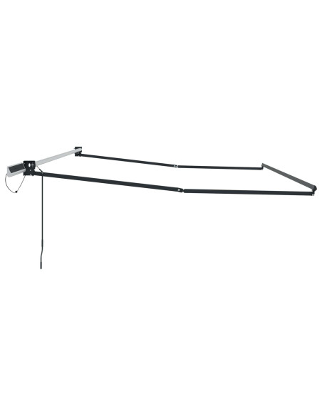 Struttura della tenda elettrica retrattile Antracite Acciaio