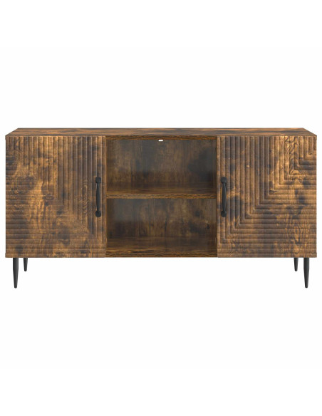 Mobile TV Rovere Fumo 102 x 34,5 x 50 cm Legno ingegnerizzato