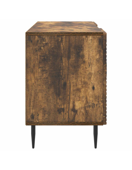 Mobile TV Rovere Fumo 102 x 34,5 x 50 cm Legno ingegnerizzato