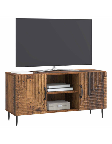 Mobile TV Legno antico 102 x 34,5 x 50 cm Legno ingegnerizzato