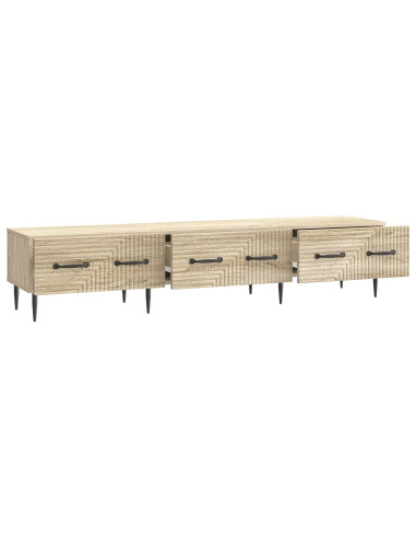 Mobile TV Rovere Sonoma 147 x 34,5 x 30 cm Legno ingegnerizzato
