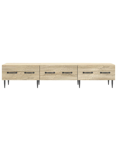 Mobile TV Rovere Sonoma 147 x 34,5 x 30 cm Legno ingegnerizzato