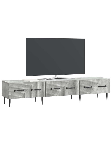Mobile TV con cassetto Grigio Cemento 147 x 34,5 x 30 cm