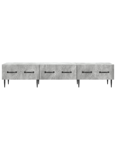 Mobile TV con cassetto Grigio Cemento 147 x 34,5 x 30 cm