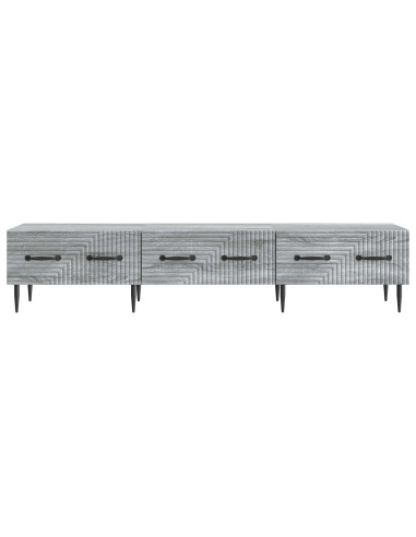 Mobile TV Grigio Sonoma 147 x 34,5 x 30 cm Legno ingegnerizzato