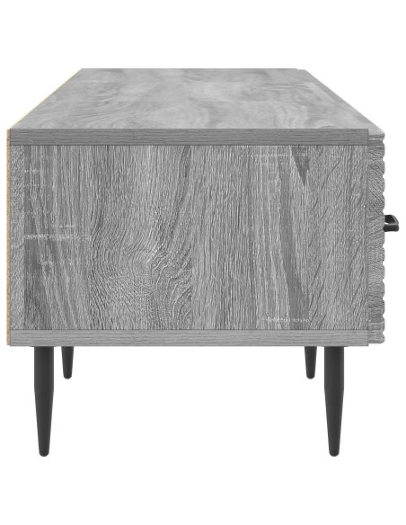 Mobile TV Grigio Sonoma 147 x 34,5 x 30 cm Legno ingegnerizzato