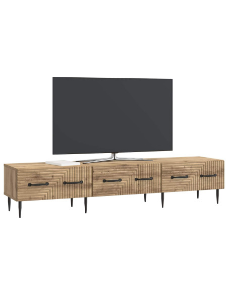 Mobile TV con cassetto Rovere Artigianale 147 x 34,5 x 30 cm