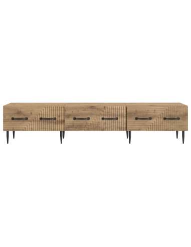 Mobile TV con cassetto Rovere Artigianale 147 x 34,5 x 30 cm