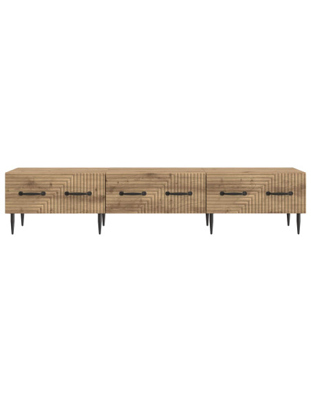 Mobile TV con cassetto Rovere Artigianale 147 x 34,5 x 30 cm