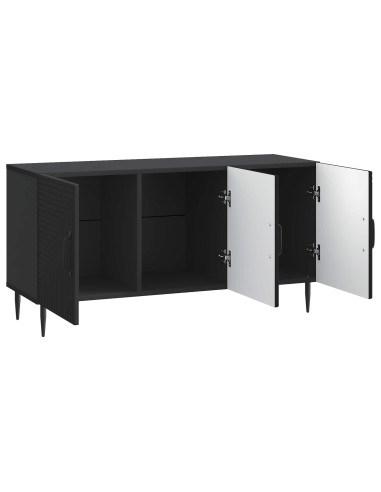 Mobile TV Nero 99 x 34,5 x 50 cm Legno ingegnerizzato