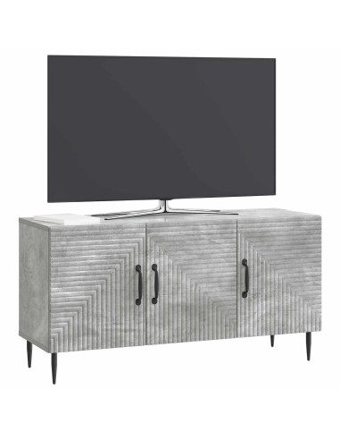 Mobile TV Grigio Cemento 99 x 34,5 x 50 cm Legno ingegnerizzato