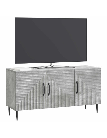 Mobile TV Grigio Cemento 99 x 34,5 x 50 cm Legno ingegnerizzato