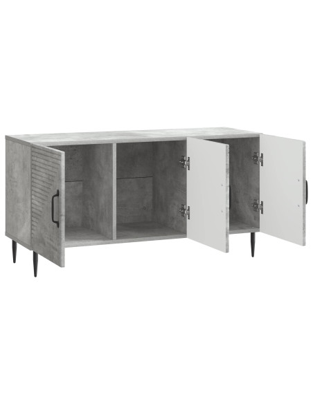 Mobile TV Grigio Cemento 99 x 34,5 x 50 cm Legno ingegnerizzato