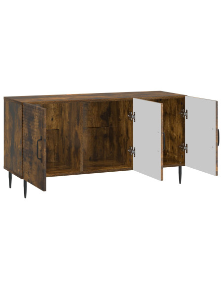 Mobile TV Rovere Fumo 99 x 34,5 x 50 cm Legno ingegnerizzato