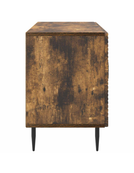 Mobile TV Rovere Fumo 99 x 34,5 x 50 cm Legno ingegnerizzato