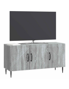 Mobile TV Grigio Sonoma 99 x 34,5 x 50 cm Legno ingegnerizzato 2
