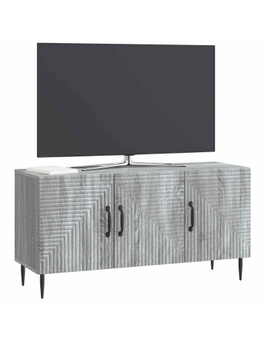 Mobile TV Grigio Sonoma 99 x 34,5 x 50 cm Legno ingegnerizzato