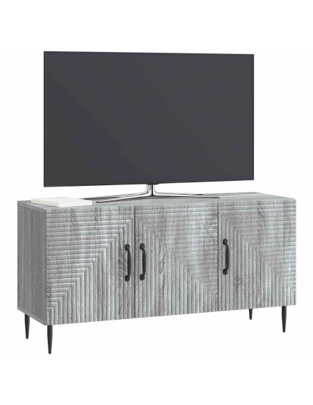 Mobile TV Grigio Sonoma 99 x 34,5 x 50 cm Legno ingegnerizzato
