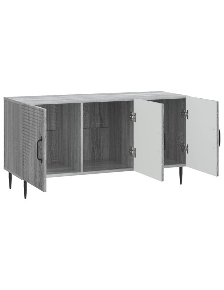 Mobile TV Grigio Sonoma 99 x 34,5 x 50 cm Legno ingegnerizzato