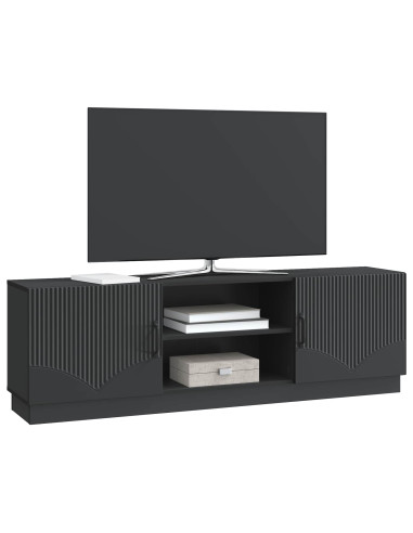 Mobile TV Nero 150 x 31 x 47 cm Legno ingegnerizzato