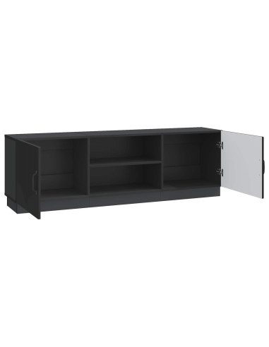 Mobile TV Nero 150 x 31 x 47 cm Legno ingegnerizzato