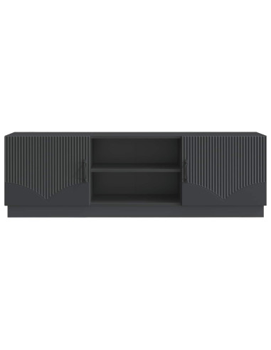Mobile TV Nero 150 x 31 x 47 cm Legno ingegnerizzato