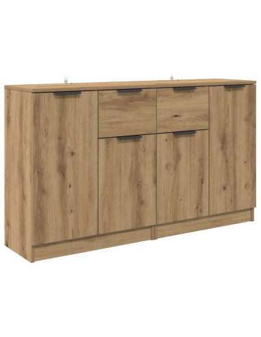 Sideboards 2 pcs Rovere artigianale 60 x 30 x 70 cm