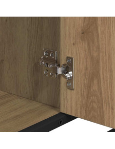Set di mobili per il bagno con porta 3 pcs rovere artigianale 2