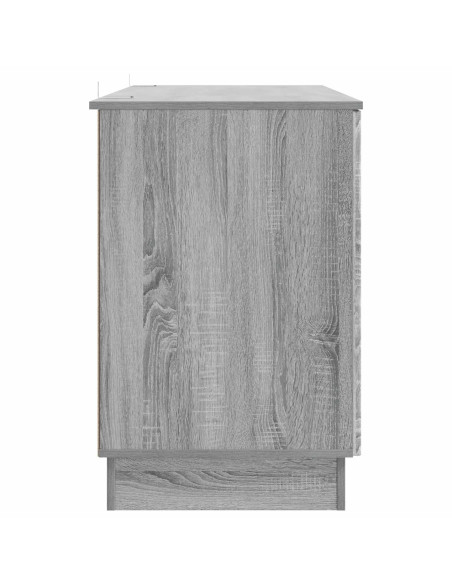 Scrivania Grigio Sonoma 142,5 x 50 x 75 cm Legno ingegnerizzato