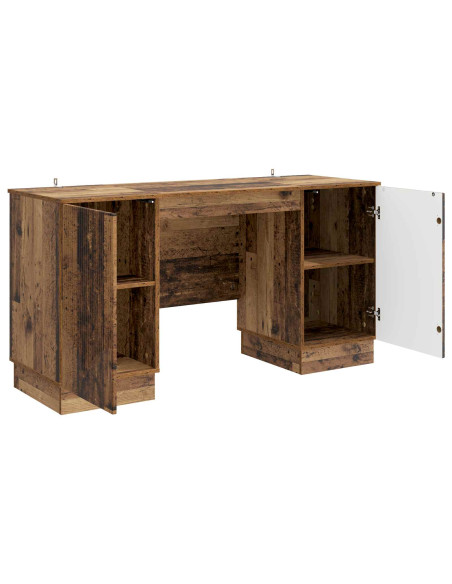 Scrivania Legno antico 142,5 x 50 x 75 cm Legno ingegnerizzato