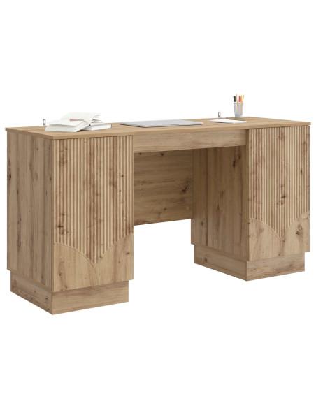 Scrivania con lo scaffale Rovere Artigianale 142,5 x 50 x 75 cm