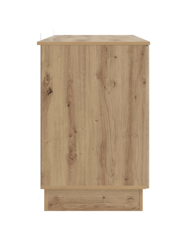 Scrivania con lo scaffale Rovere Artigianale 142,5 x 50 x 75 cm
