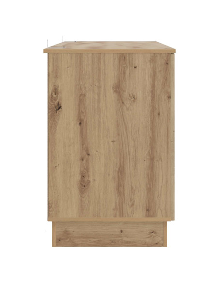 Scrivania con lo scaffale Rovere Artigianale 142,5 x 50 x 75 cm