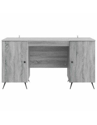 Scrivania Grigio Sonoma 142,5 x 50 x 75 cm Legno ingegnerizzato