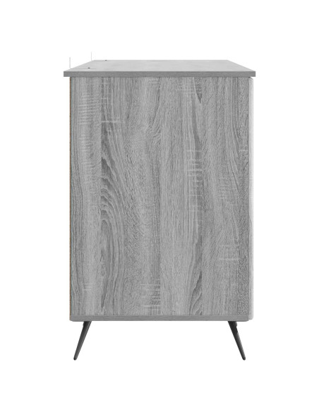 Scrivania Grigio Sonoma 142,5 x 50 x 75 cm Legno ingegnerizzato