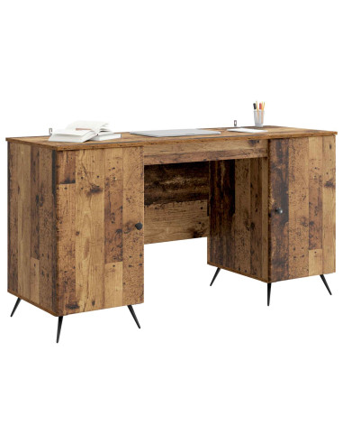 Scrivania Legno antico 142,5 x 50 x 75 cm Legno ingegnerizzato