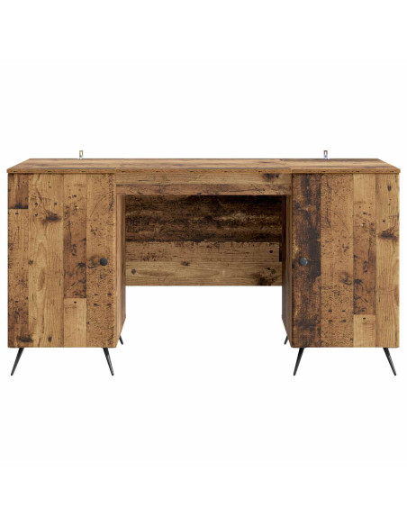 Scrivania Legno antico 142,5 x 50 x 75 cm Legno ingegnerizzato