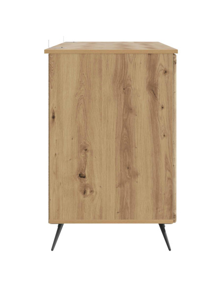 Scrivania con lo scaffale Rovere Artigianale 142,5 x 50 x 75 cm