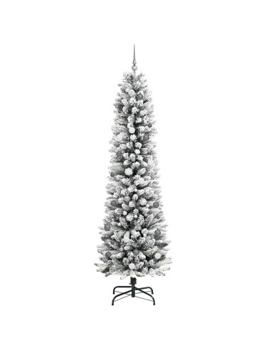 Albero di Natale artificiale con 300 LED Bianco 240 cm