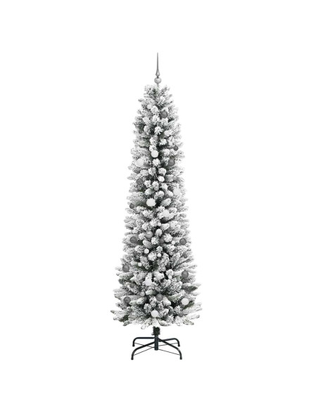 Albero di Natale artificiale con 300 LED Bianco 240 cm