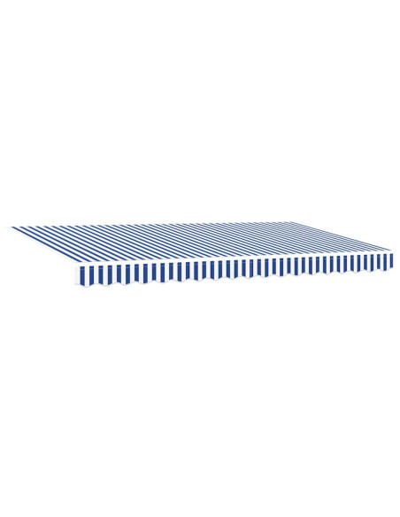 Tenda Retrattile Blu 400 x 200 cm Tessuto