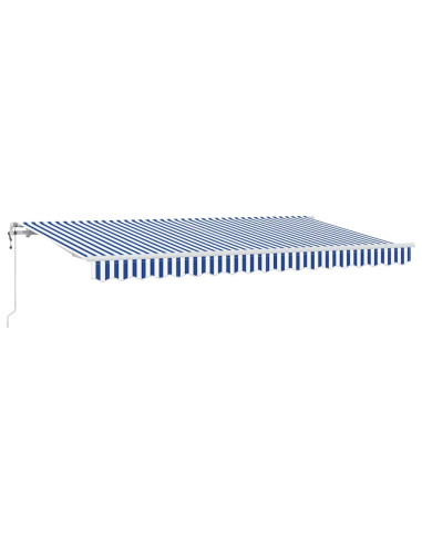 Tenda Retrattile Blu 400 x 200 cm Tessuto