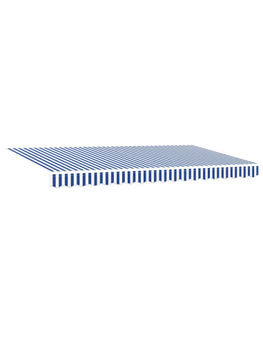 Tenda Retrattile Blu 400 x 200 cm Tessuto