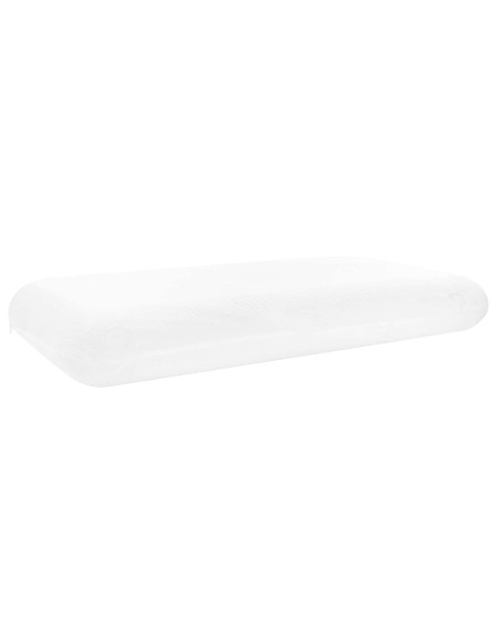 Cuscino da Letto Tinta unita Bianco 74 x 39 x 13 cm